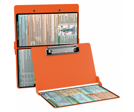 WhiteCoat Clipboard® - Orange Wildland Firefighter Edition
